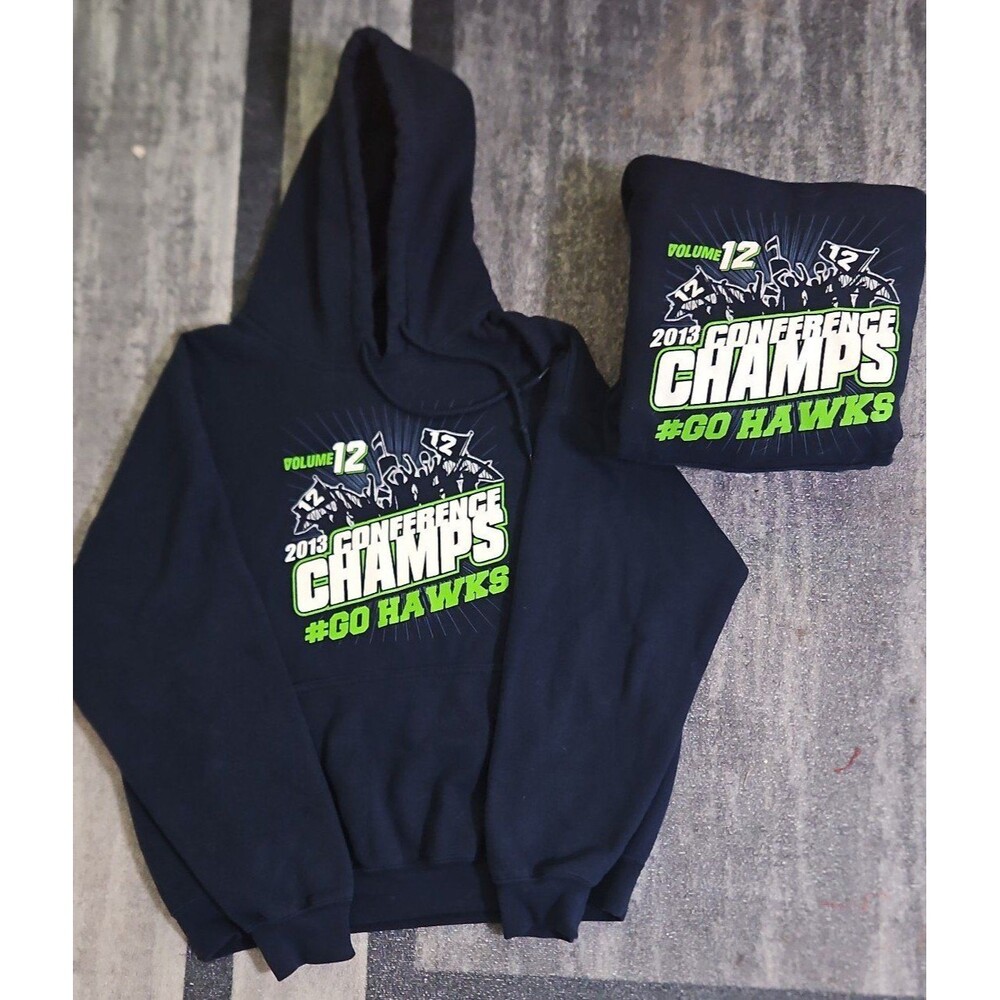 Seahawk hoodie x 2